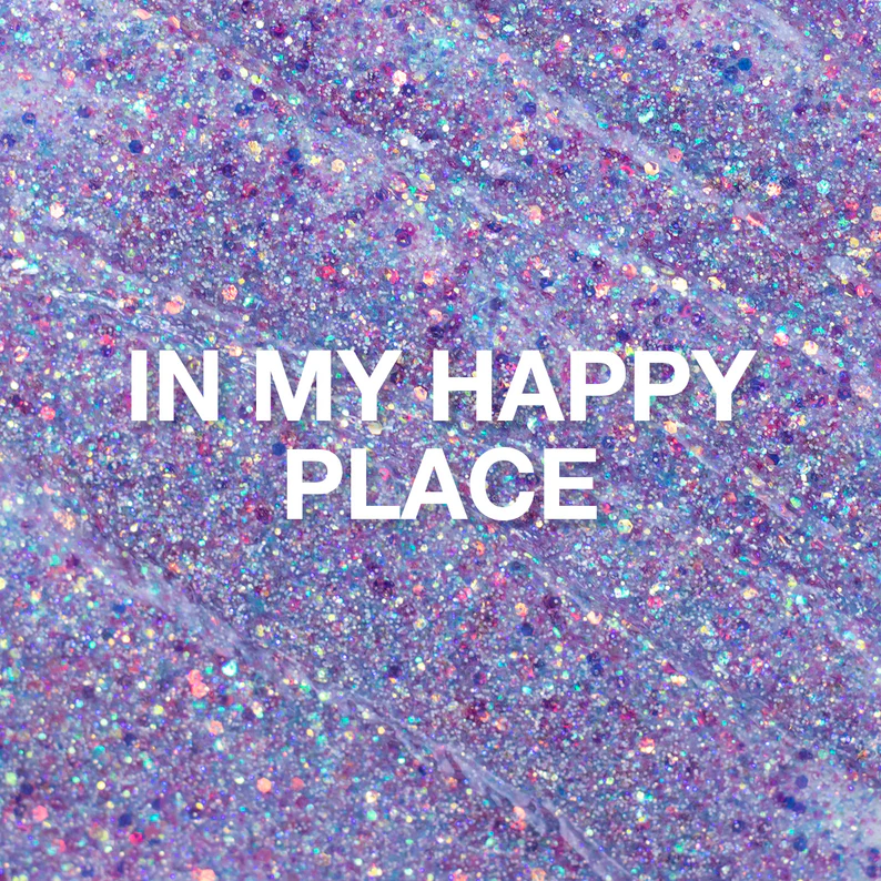 Light Elegance - In My Happy Place Glitter Gel - 10ml