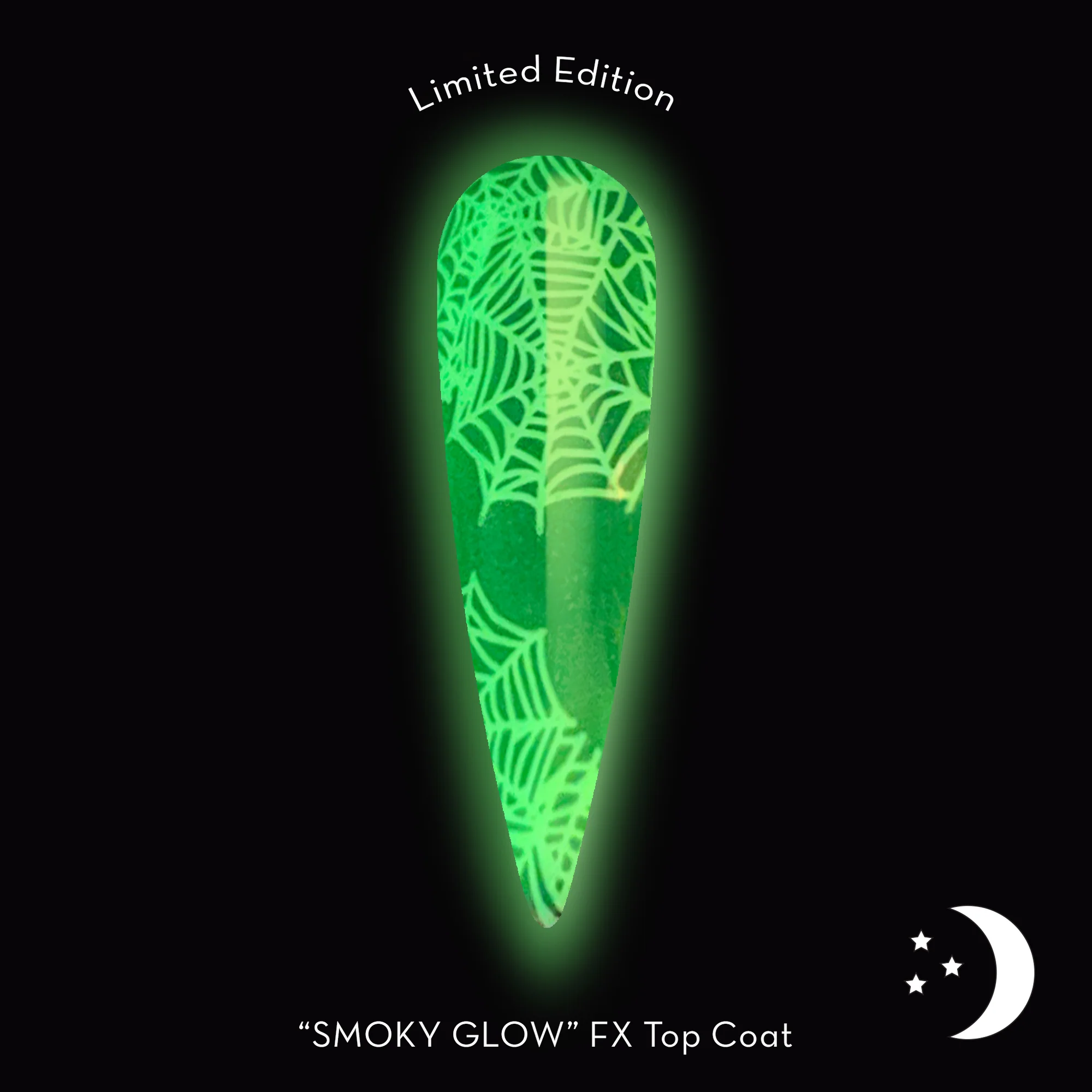 Fuzion FX Glow In The Dark Gel Polish 15ml - Smoky Glow Main image