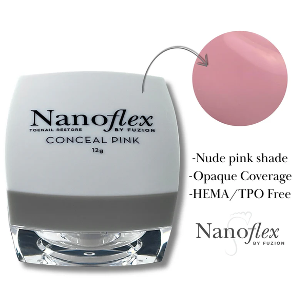 Fuzion UV/LED Nanoflex Conceal Pink 12g