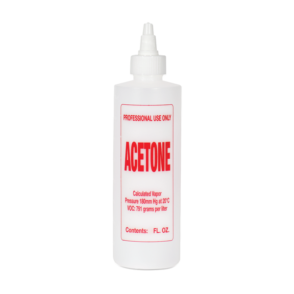 Soft N Style Empty Acetone Bottle 4oz (B131)