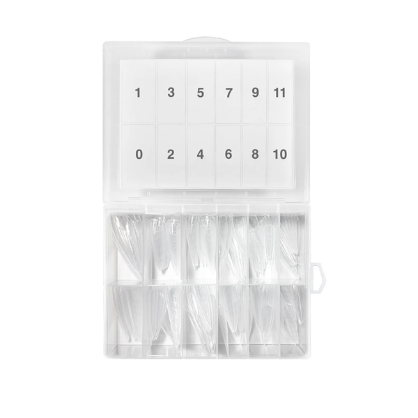 Fuzion EZ Forms Almond & Coffin Long - 120pc