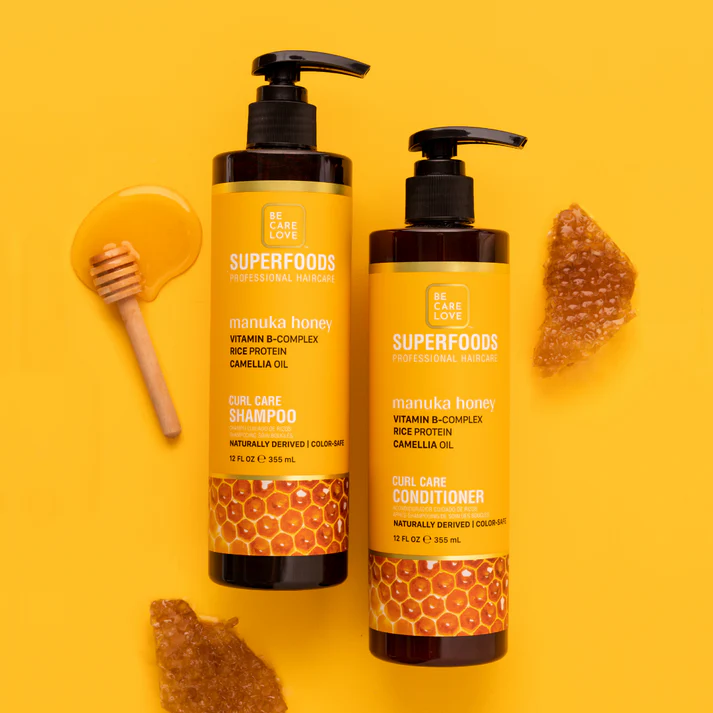 Superfoods Manuka Honey - Curl Care Shampoo 12 oz Secondary image