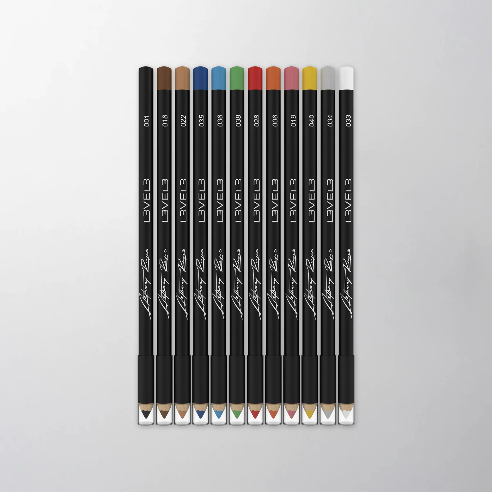 L3VEL3 Liner Pencils - Black Main image
