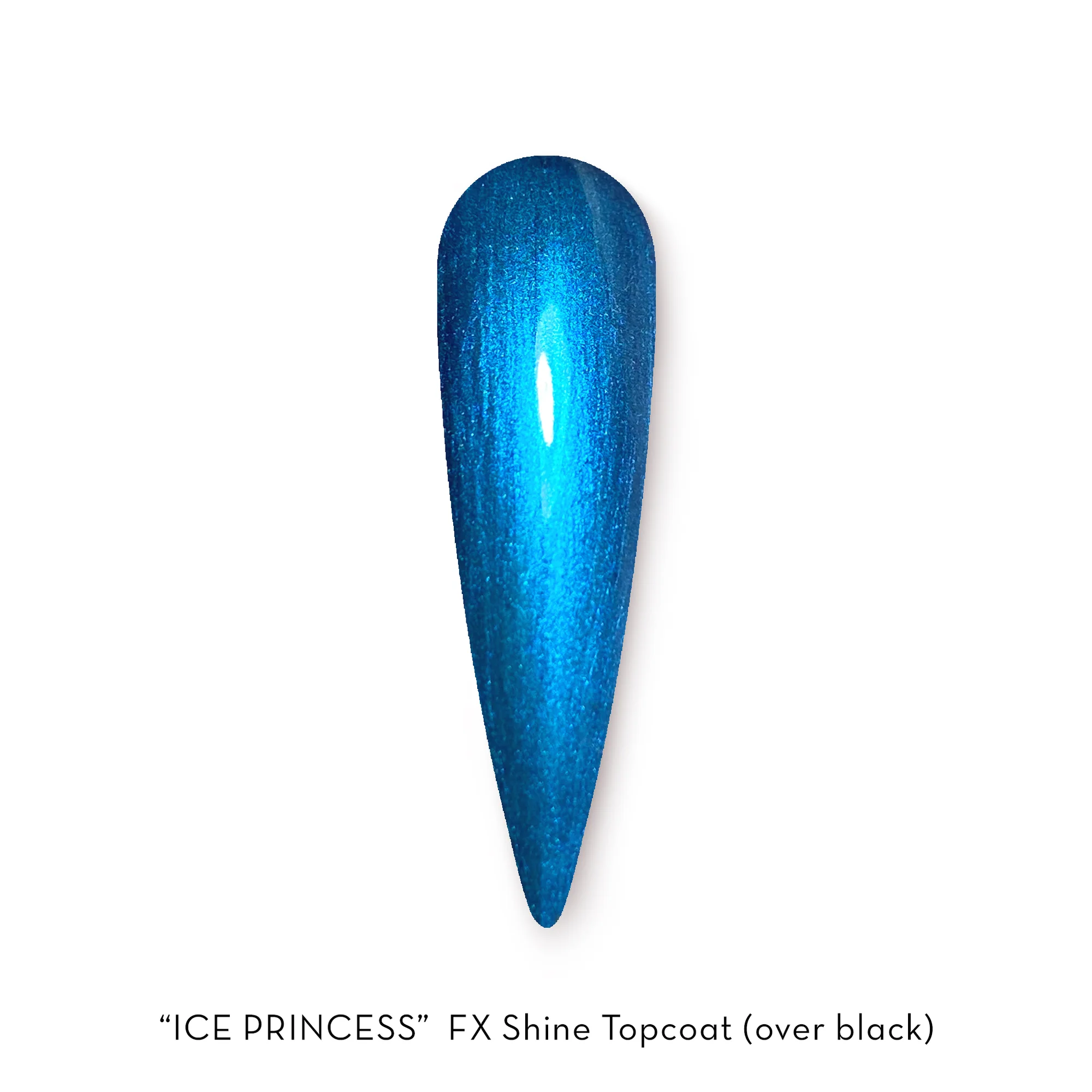 Fuzion FX Metallic Pearl Top Coat - Ice Princess 15ml