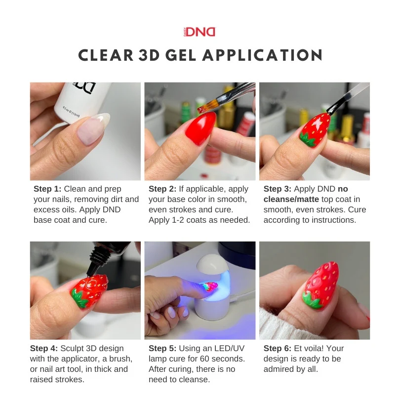 DND Rhinestone Glue Gel 15g