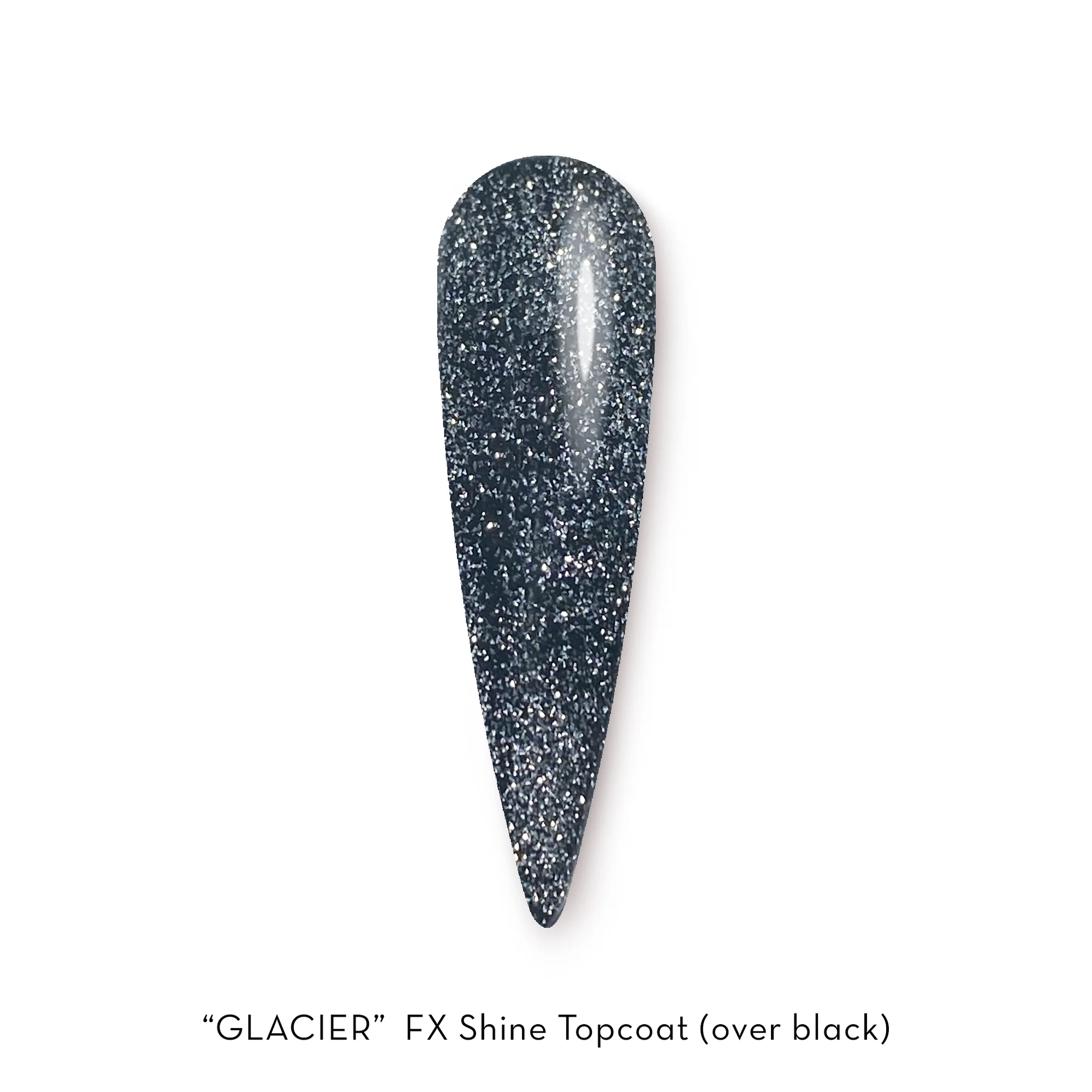 Fuzion FX Shiny Topcoat - Glacier 15ml Secondary image