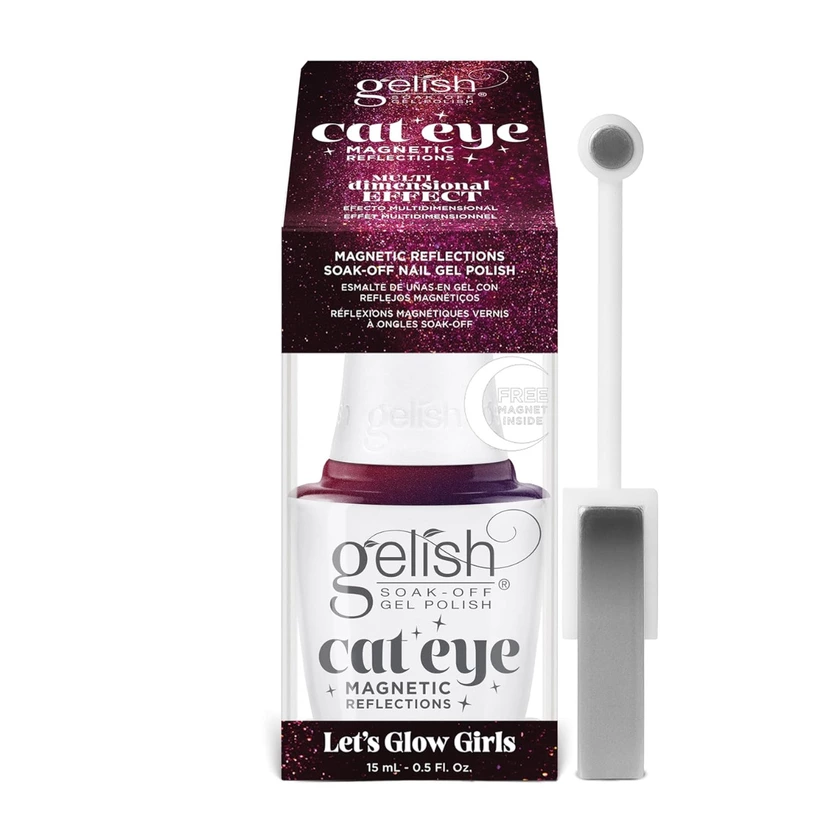 Gelish - Cat Eye Magnetic Reflections - Let's Glow Girls .5oz Main image