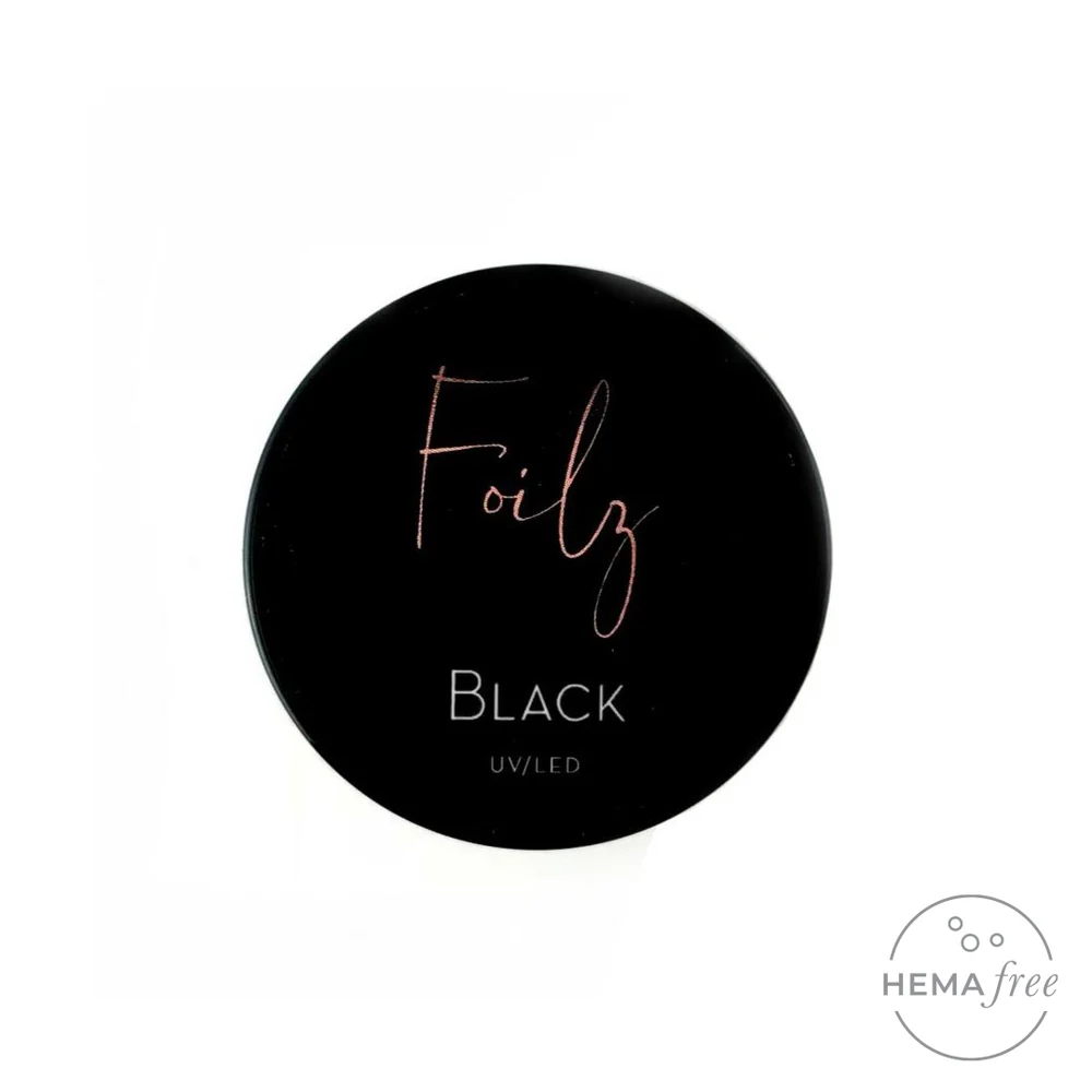 Fuzion UV/LED Foilz - Black 8g Main image