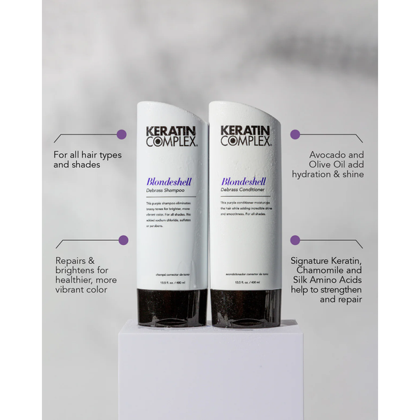 Keratin Complex Blondeshell Debrass Shampoo