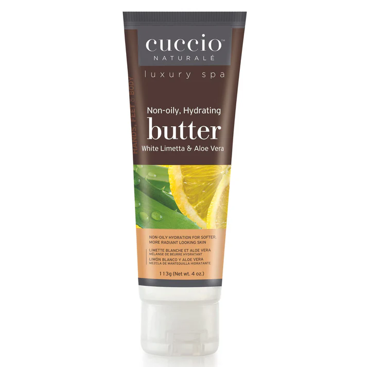 Cuccio Hydrating Butter White Limetta & Aloe Vera 4oz Main image