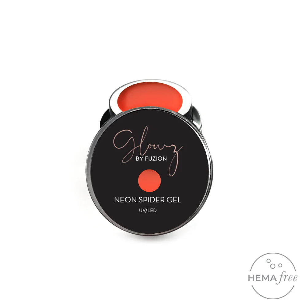 Fuzion UV/LED Glowz Neon Spider Gel - Orange Main image