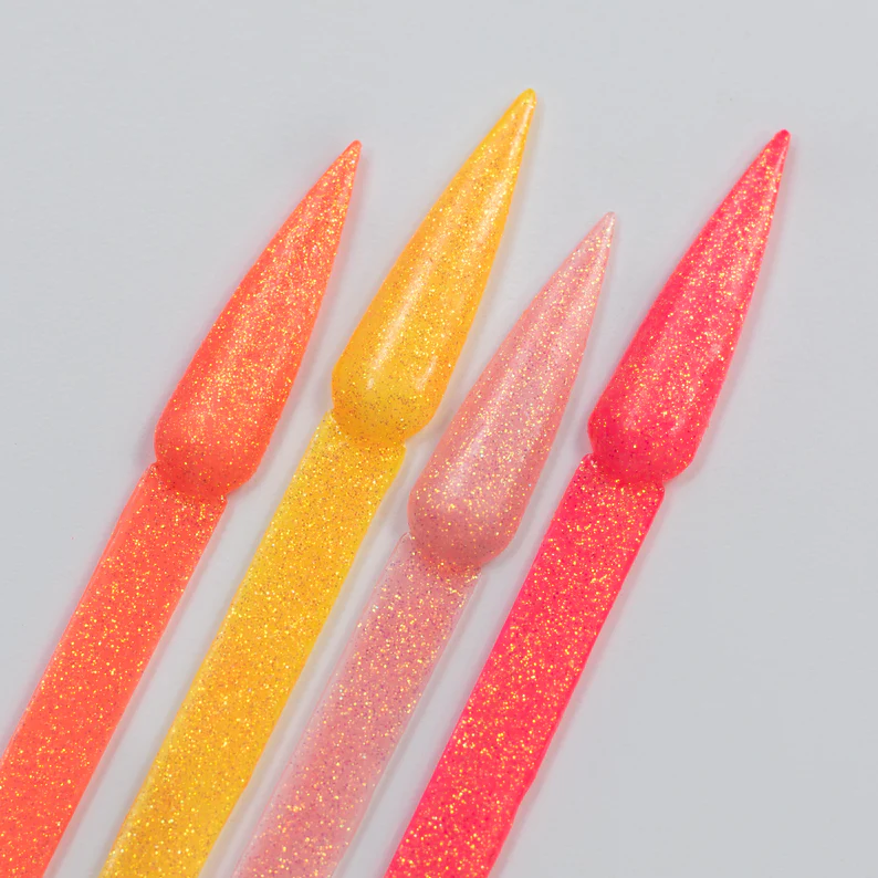 Light Elegance - Orange Crush Glitter Gel - 10ml