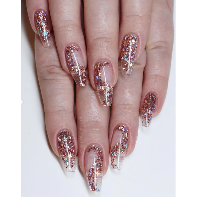 Light Elegance - You Bring The Wine Glitter Gel - 10ml