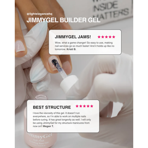 Light Elegance Jimmy Gel 15ml - Crystal Clear