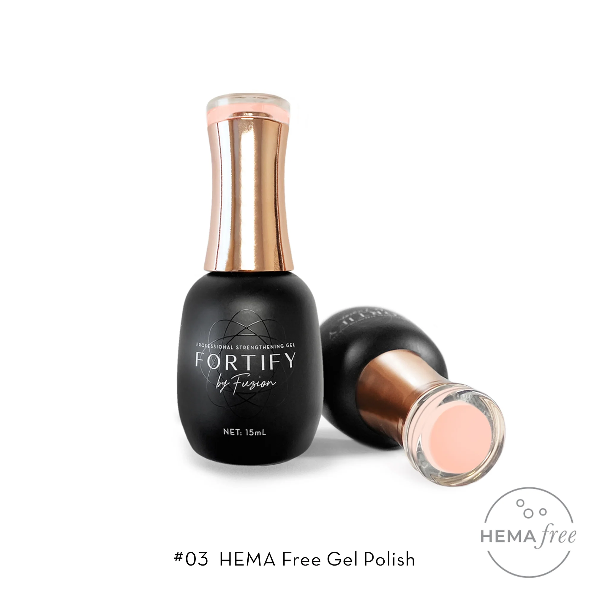 Fuzion Fortify Gel Polish 15ml - #03 Main image