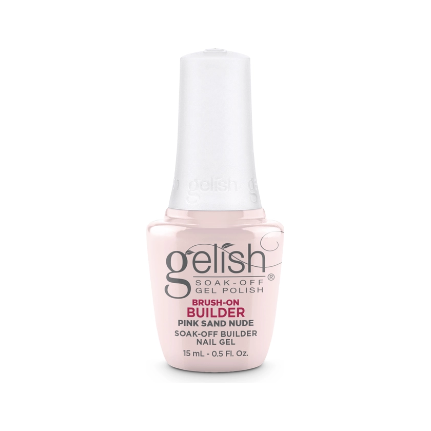 Gelish Brush On Builder Gel .5oz - Pink Sand Nude Main image