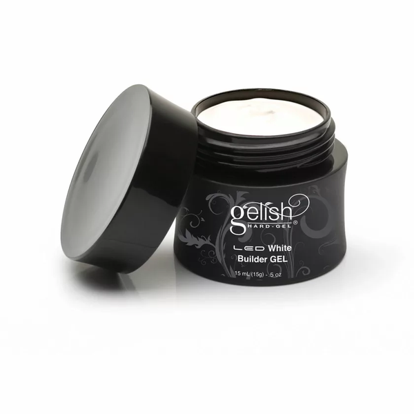 Gelish - LED Hard Gel Builder Nail Gel .5oz - White