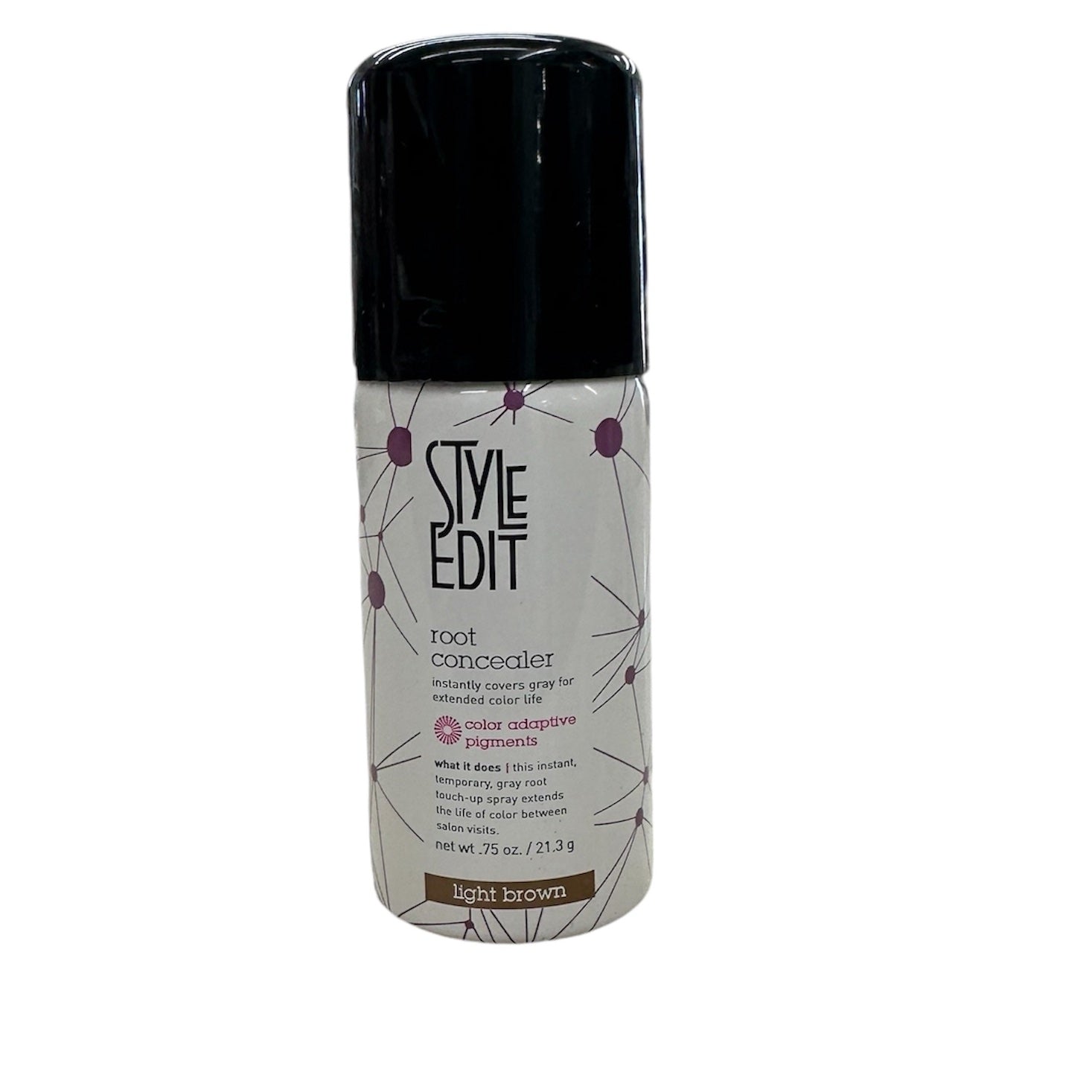 Style Edit Root Concealer Spray Mini .75oz - Light Brown Main image