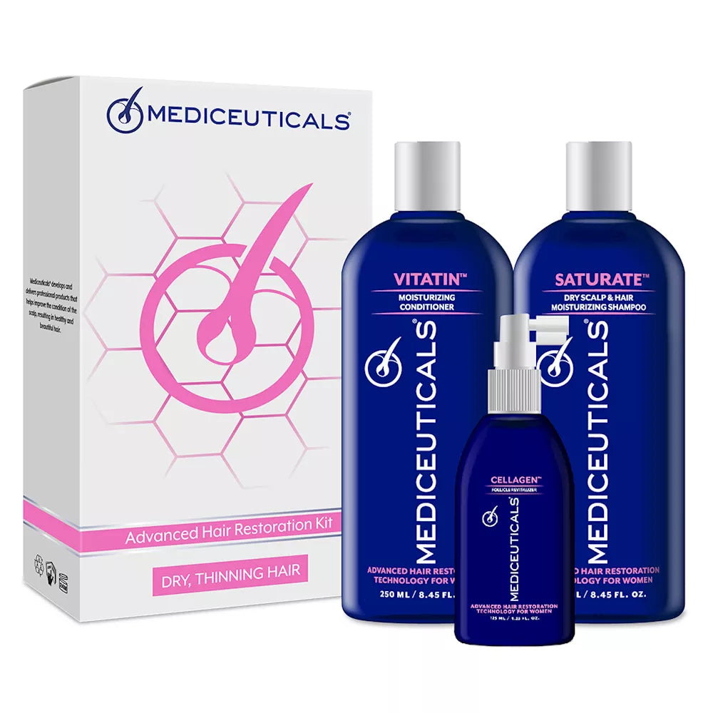 Mediceuticals Dry Scalp & Hair Kit - Women Main image