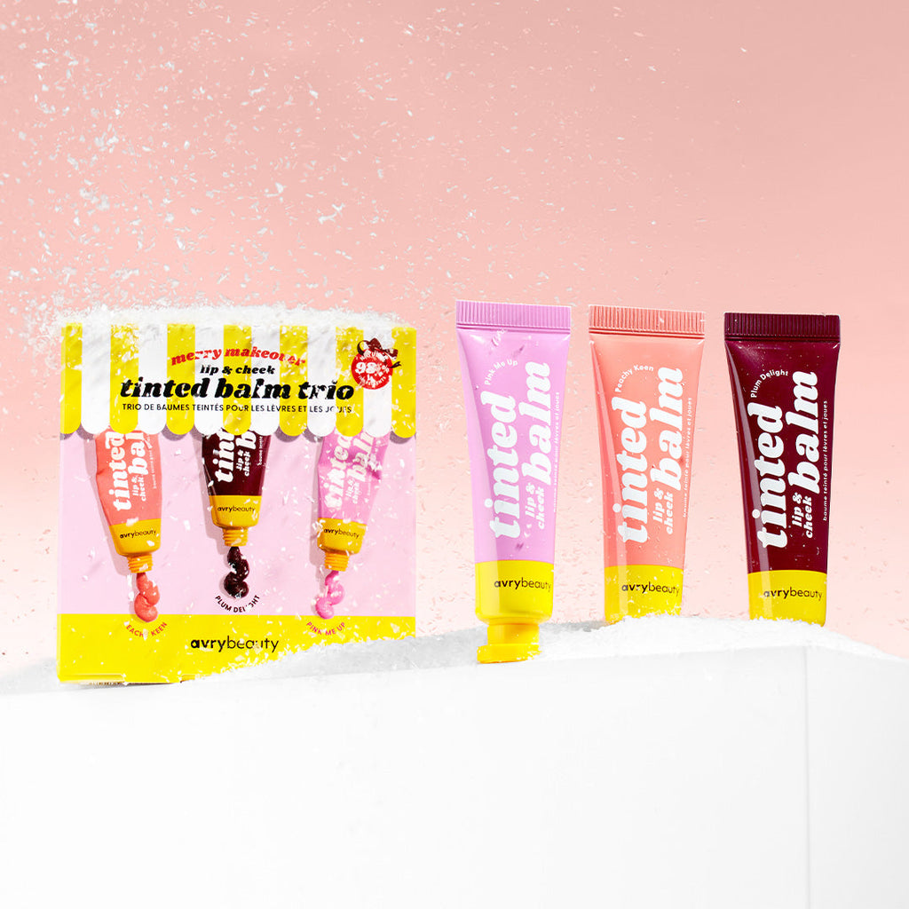 Avry Lip & Cheek Tinted Balm Trio