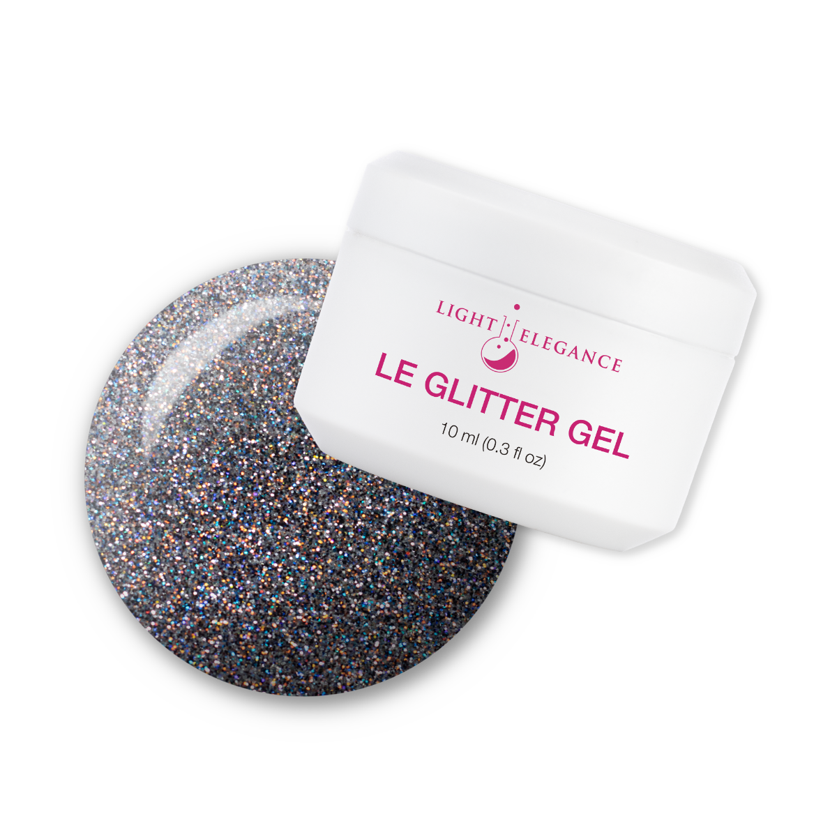 Light Elegance - Midnight Melancholy Glitter Gel (10ml) Main image