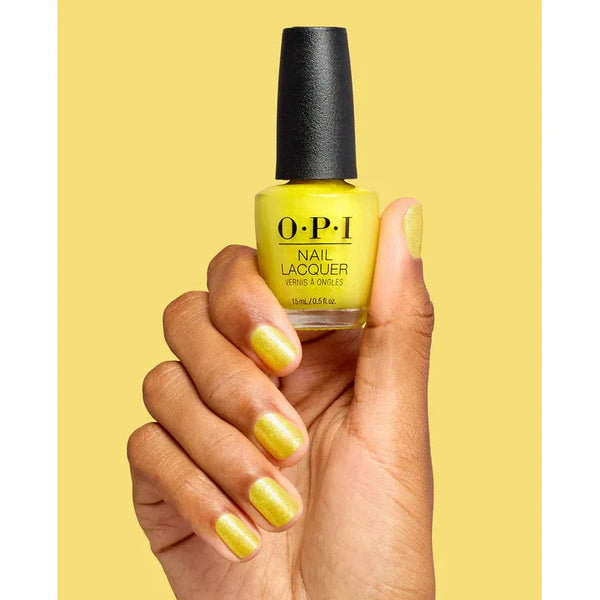 OPI Nail Lacquer - Paintin' on Sunshine!
