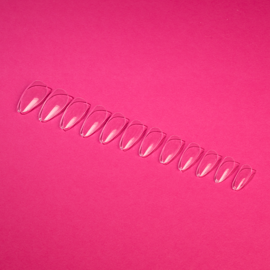 Light Elegance - Blink Tips Clear 240pcs - Almond
