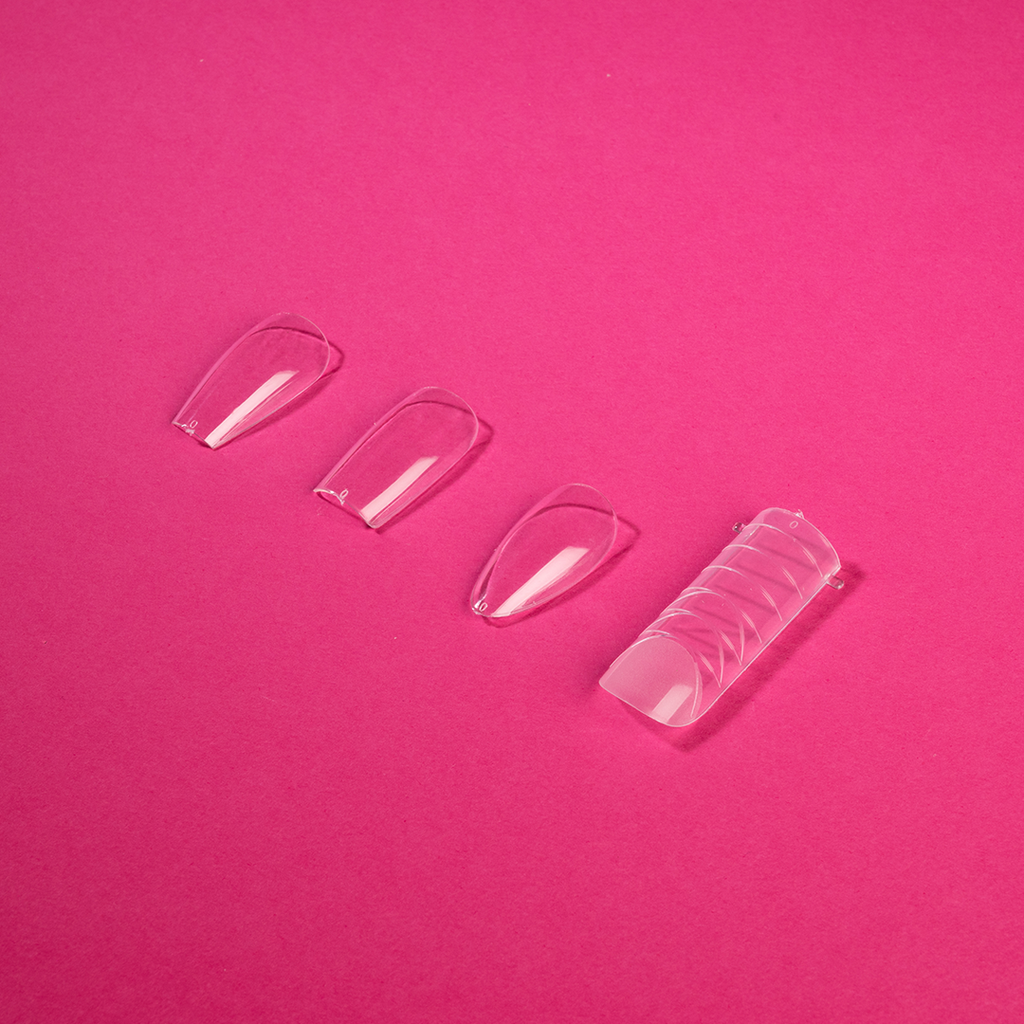 Light Elegance - Blink Tips Clear 240pcs - Almond