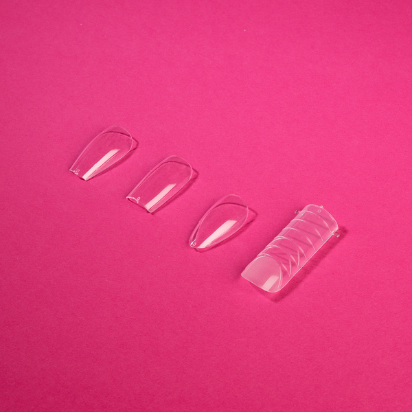 Light Elegance - Blink Tips Clear 240pcs - Almond