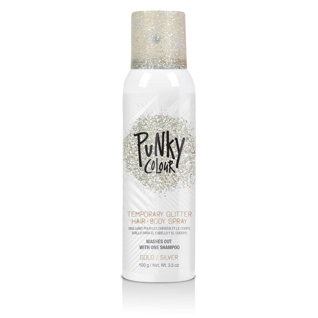 Punky Gold/Silver Glitter Spray
