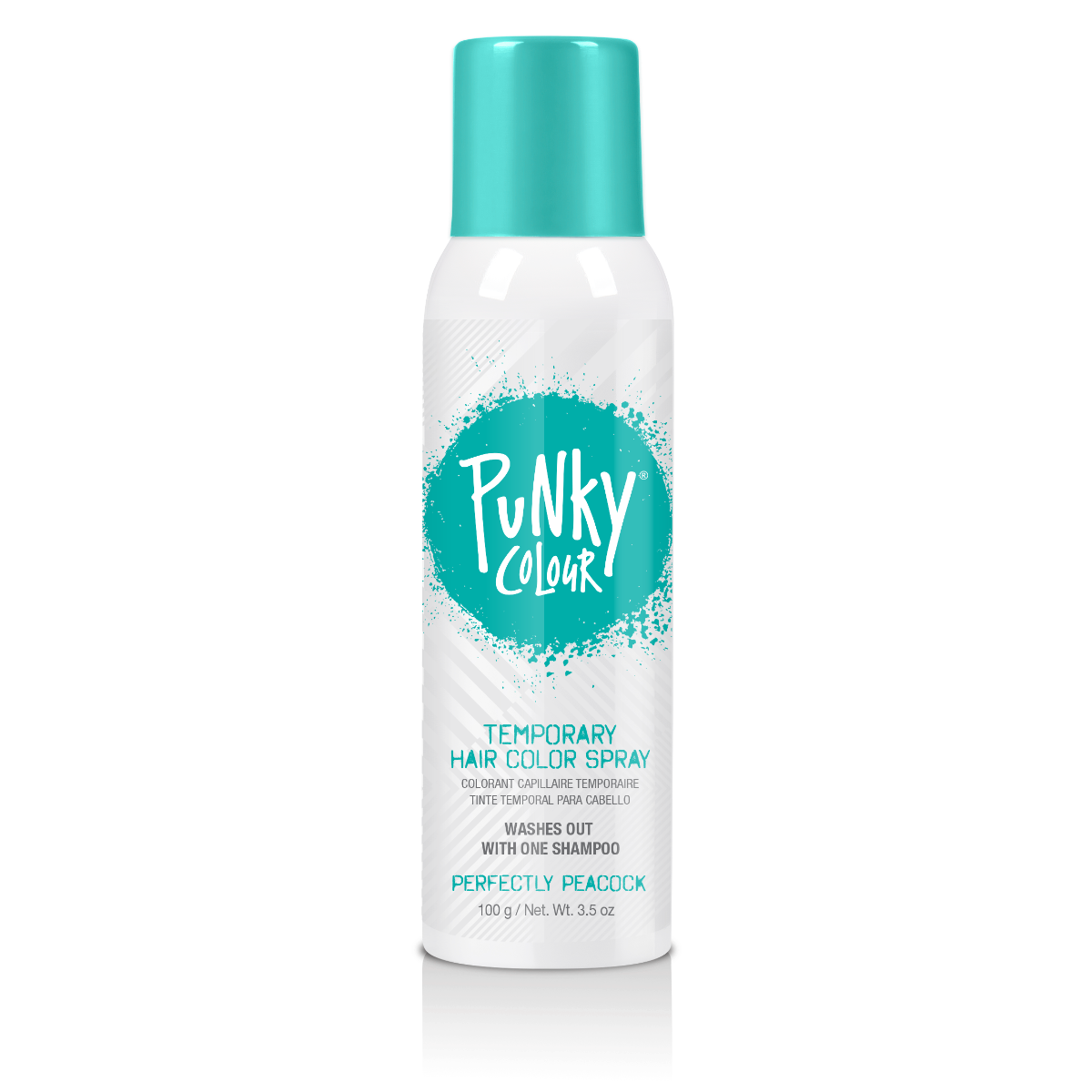 Punky Color Temporary Hair Color Spray 3.5oz - Perfectly Peacock Main image
