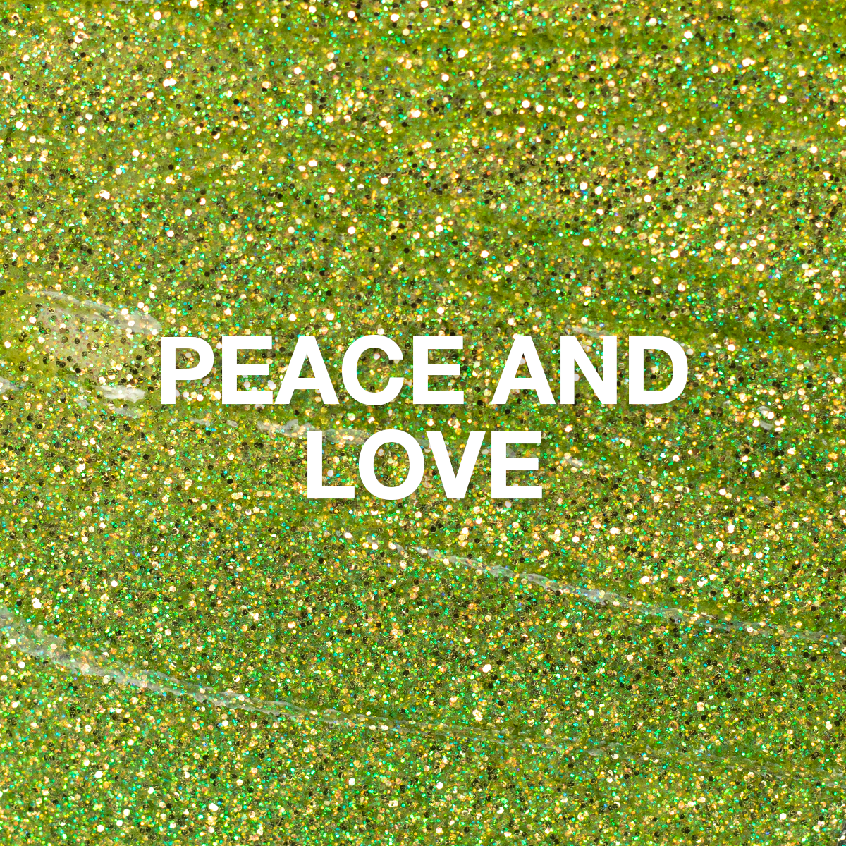 Light Elegance - P+ Peace And Love Glitter Gel Polish - 10ml Secondary image