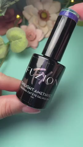 Fuzion FX Thermal Cat Eye Gel Polish 15ml - Twilight Amethyst