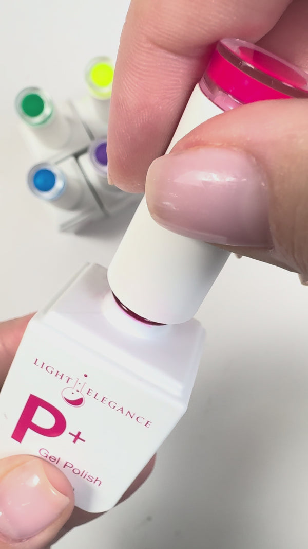 Light Elegance - P+ Fuchsia Jelly Gel Polish (10ml)