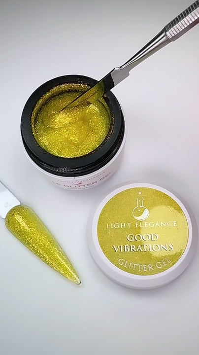 Light Elegance - Good Vibrations Glitter Gel - 10ml