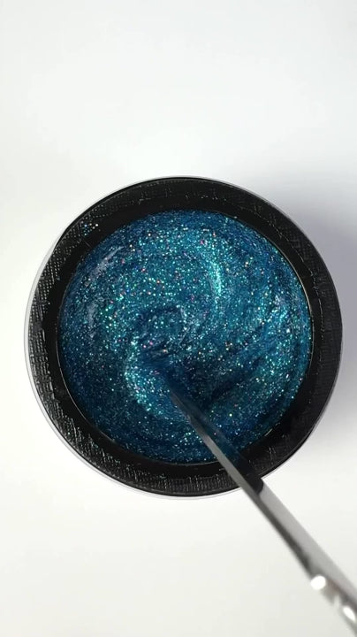 Light Elegance - Blast Off Blue Glitter Gel - 10ml