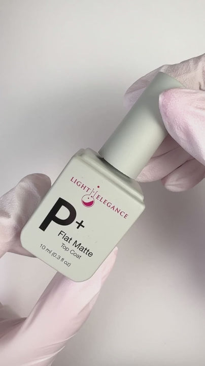 Light Elegance - P+ Flat Matte Top Coat (10ml)