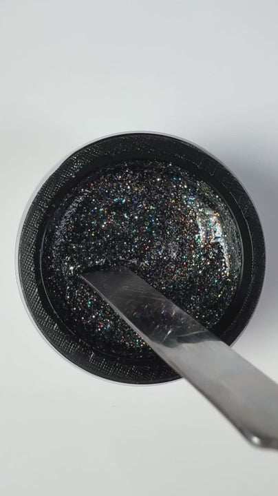 Light Elegance - Midnight Melancholy Glitter Gel (10ml)