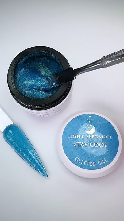 Light Elegance - Stay Cool Glitter Gel - 10ml