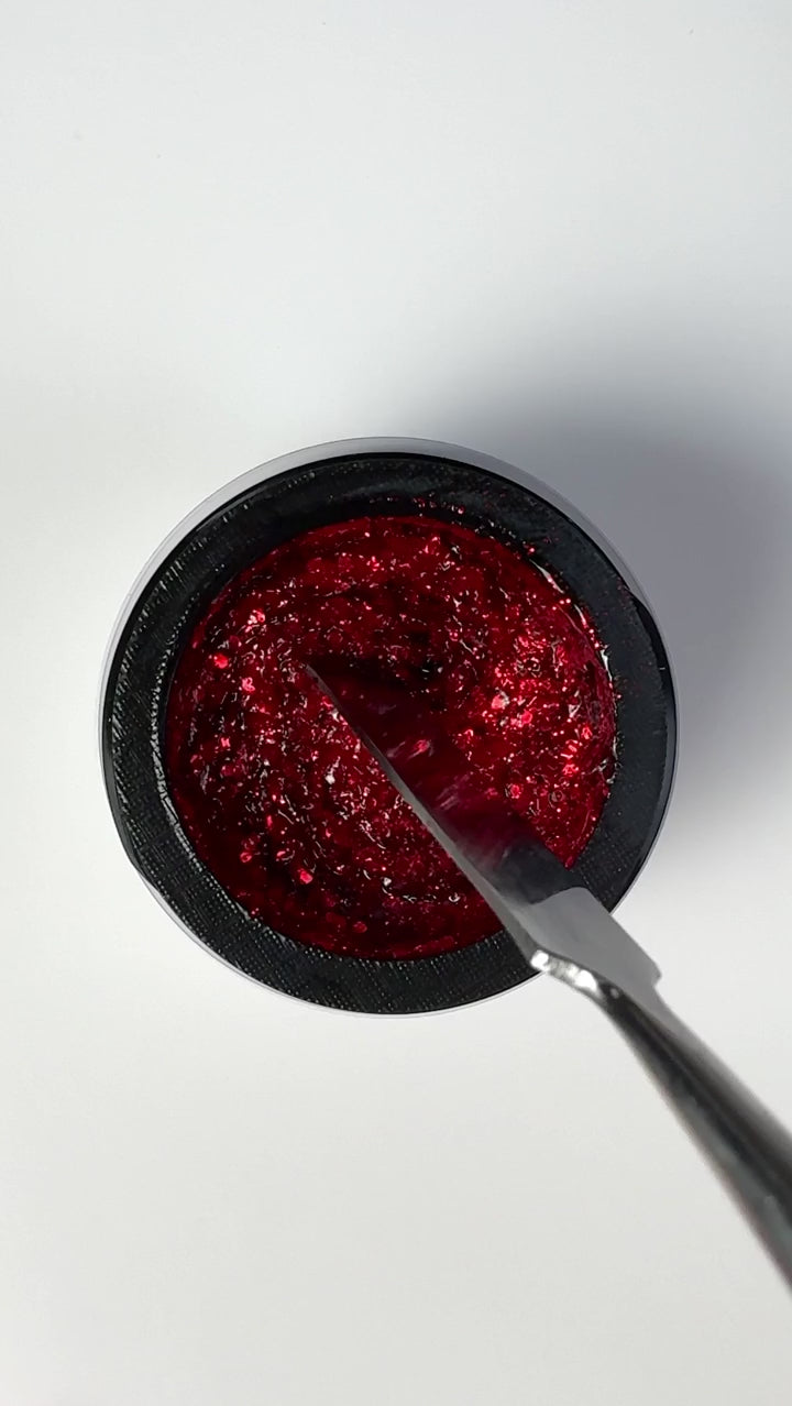 Light Elegance - Little Red Sled Glitter Gel (10ml)