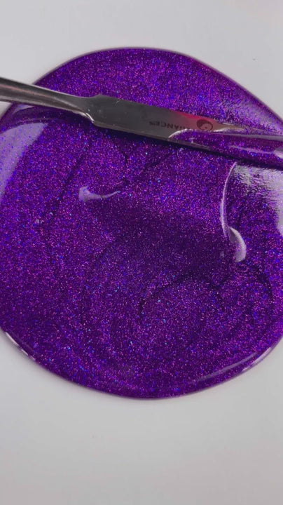 Light Elegance - P+ Amethyst Kiss Glitter Gel Polish (10ml)