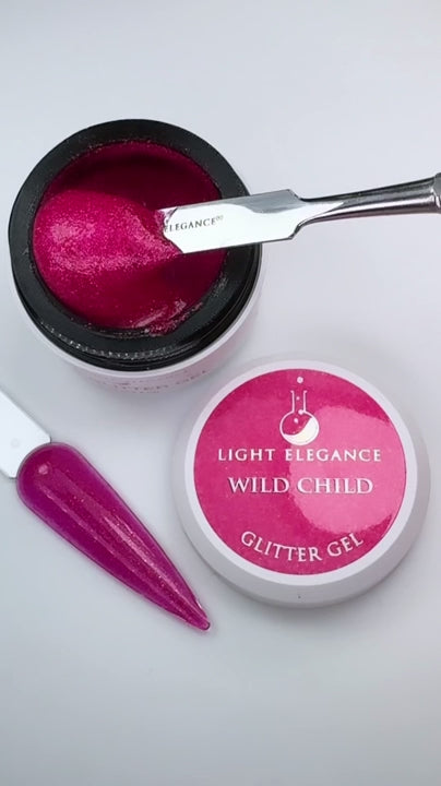 Light Elegance - Wild Child Glitter Gel - 10ml