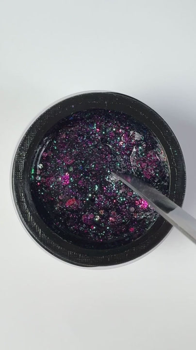 Light Elegance - Part Time Pessimist Glitter Gel (10ml)