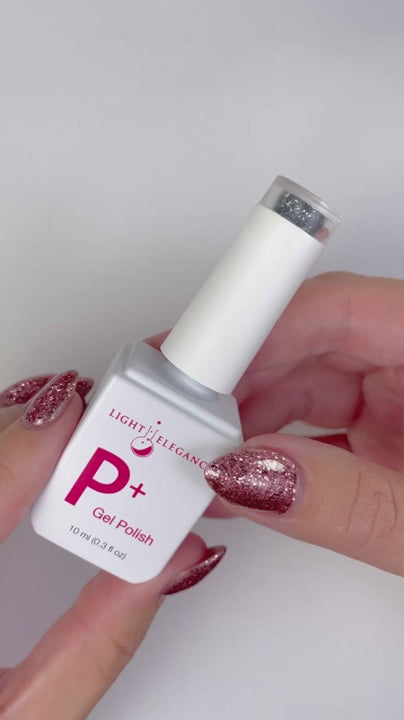 Light Elegance - P+ Clean Slate Glitter Gel Polish (10ml)