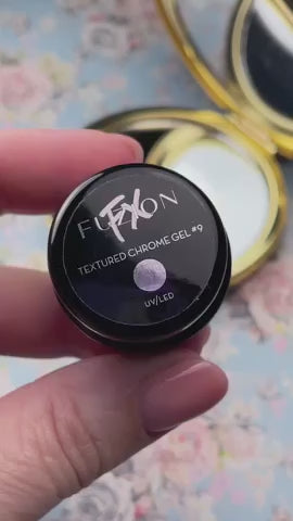 Fuzion FX Textured Chrome Gel 5g - #9