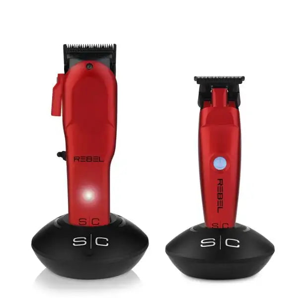 Stylecraft Rebel Clipper/Trimmer Set - Red