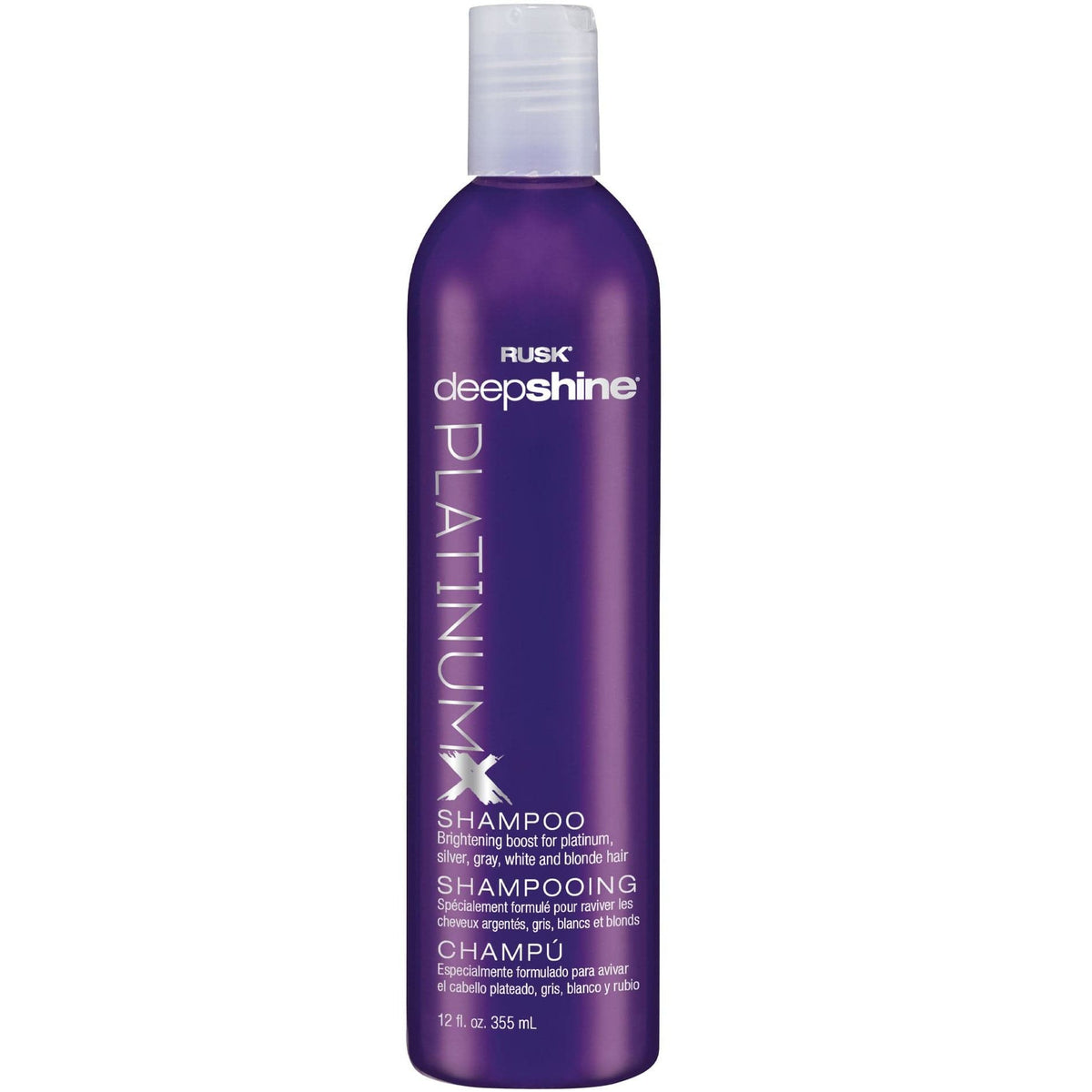 Rusk Deepshine PlatinumX Purple Shampoo Main image
