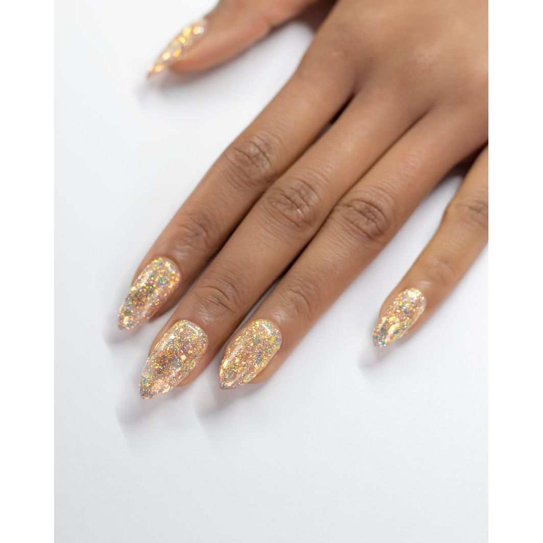 Light Elegance - Sandy Bottoms Glitter Gel - 10ml Secondary image
