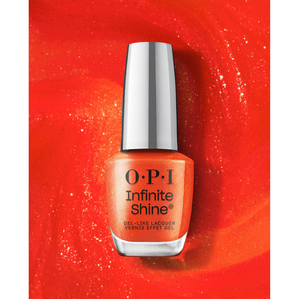 OPI Infinite Shine - Shock Em Orange