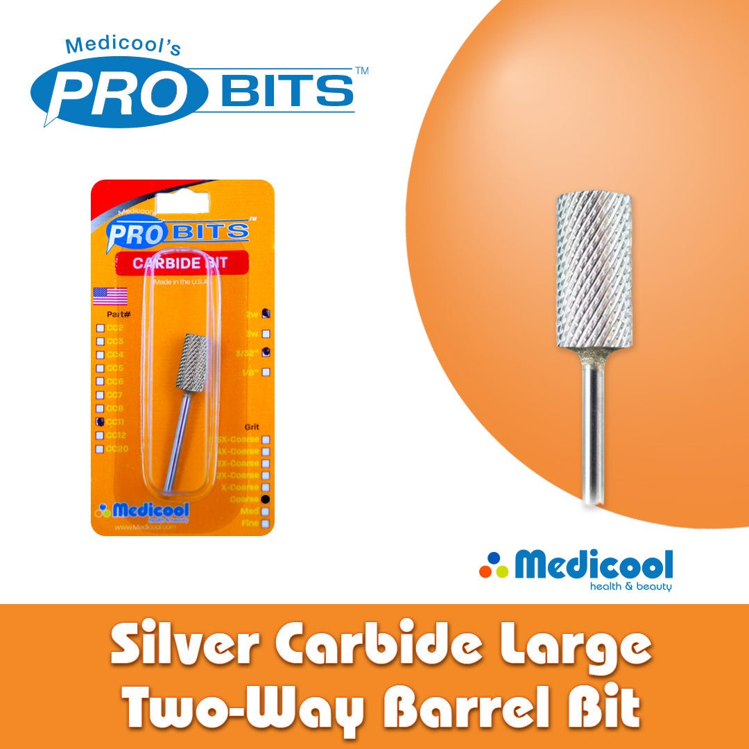 Medicool Silver Carbide Large Barrel 2-Way Bit - CC11